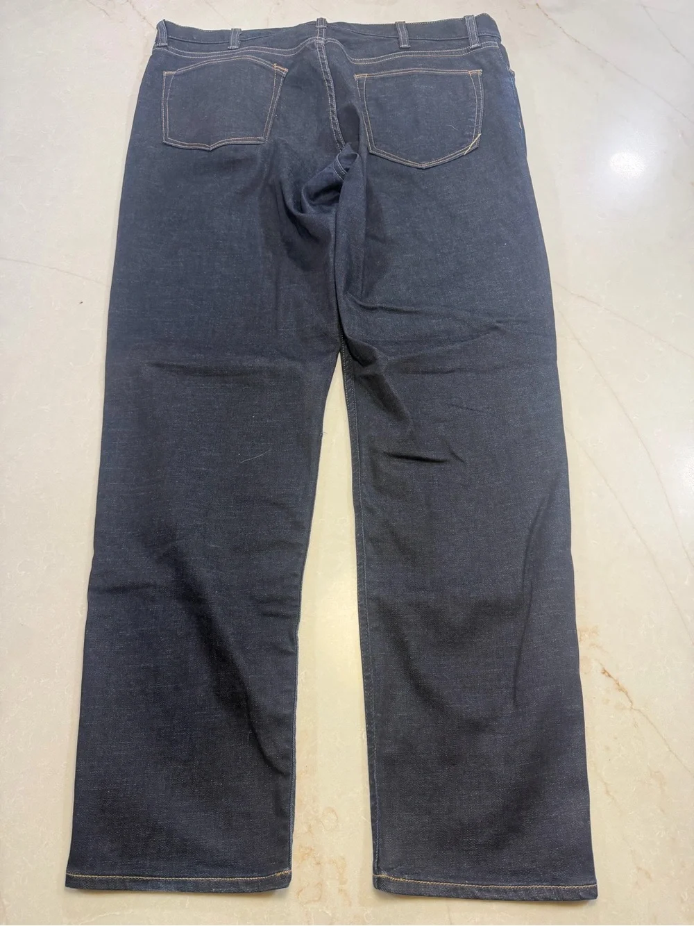 Banana Republic Men’s Rapid Movement Denim Tapered Dark Wash Jeans Size 38x32